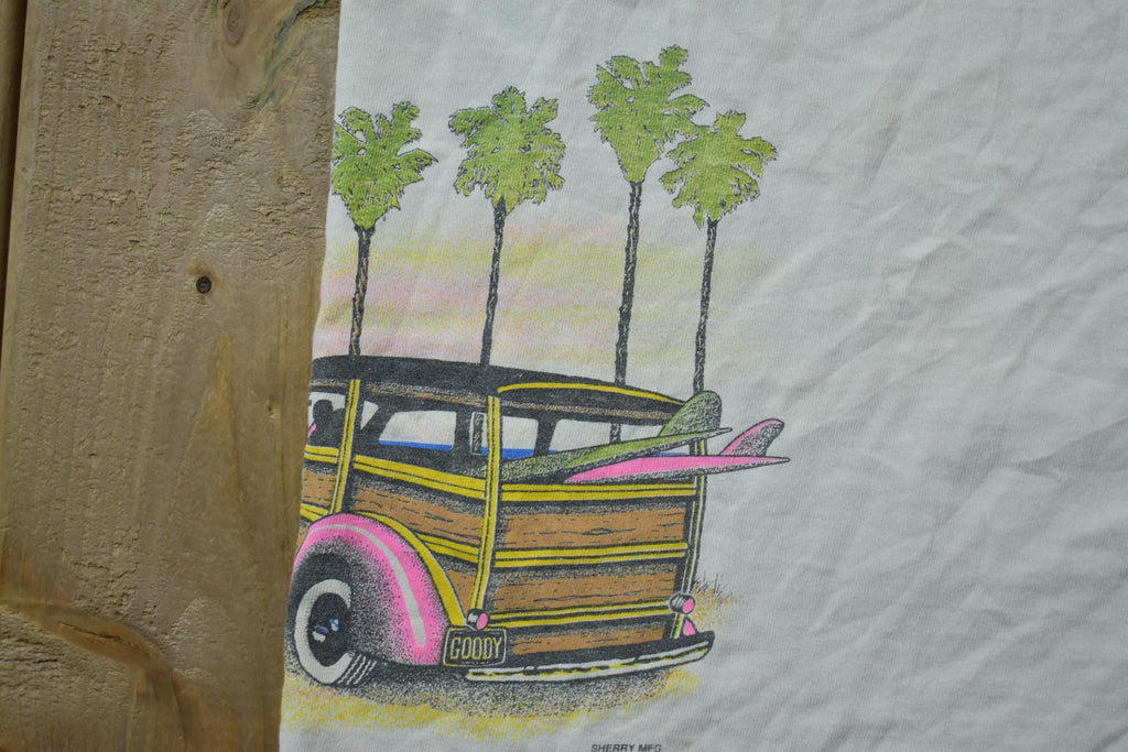 Vintage 1990s North Carolina Surfer Souvenir T-Shirt
