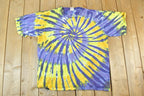 Vintage 1990s Blank Tie Dye Single Stitch T-Shirt