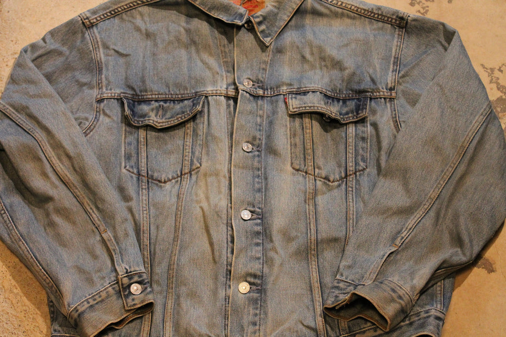 Vintage 1990s Levi's Light Wash Denim Jean Jacket