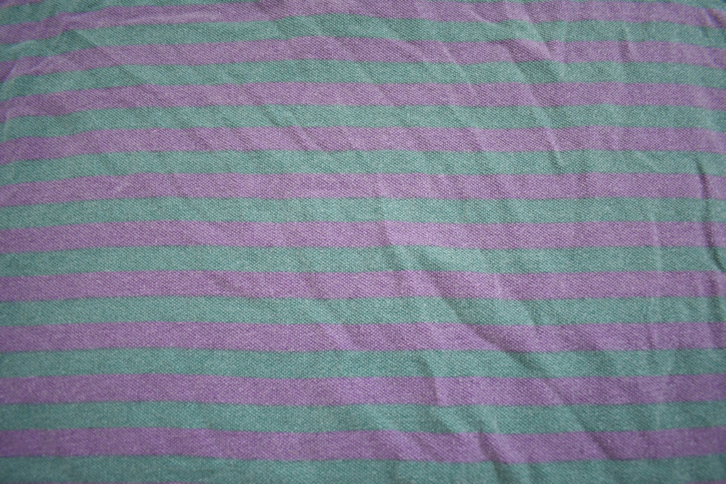 Vintage 1990s L.L Bean Casco Bay Striped Blank Short Sleeve Button Up Shirt