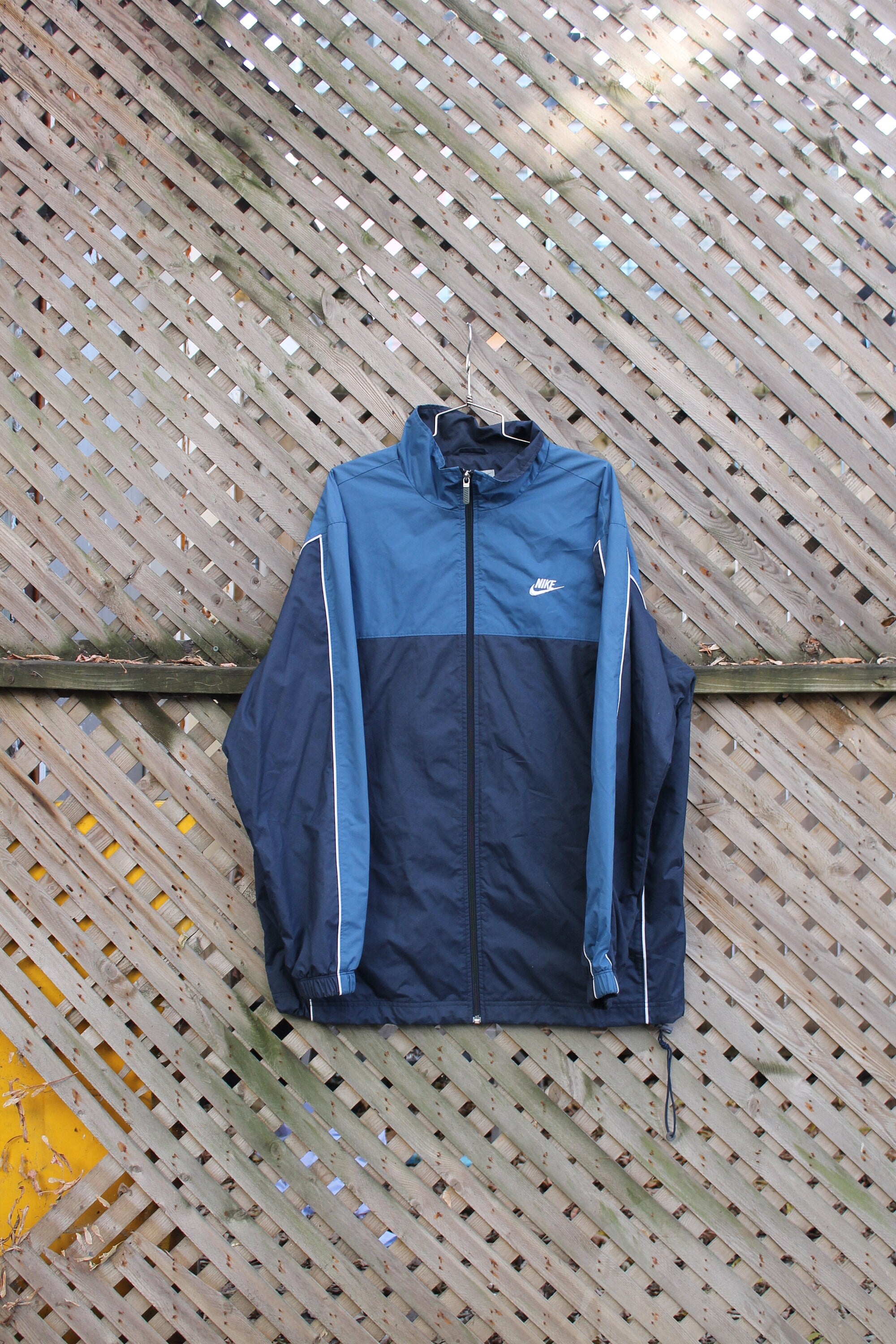 Vintage Y2K Nike Mini Swoosh Windbreaker Jacket