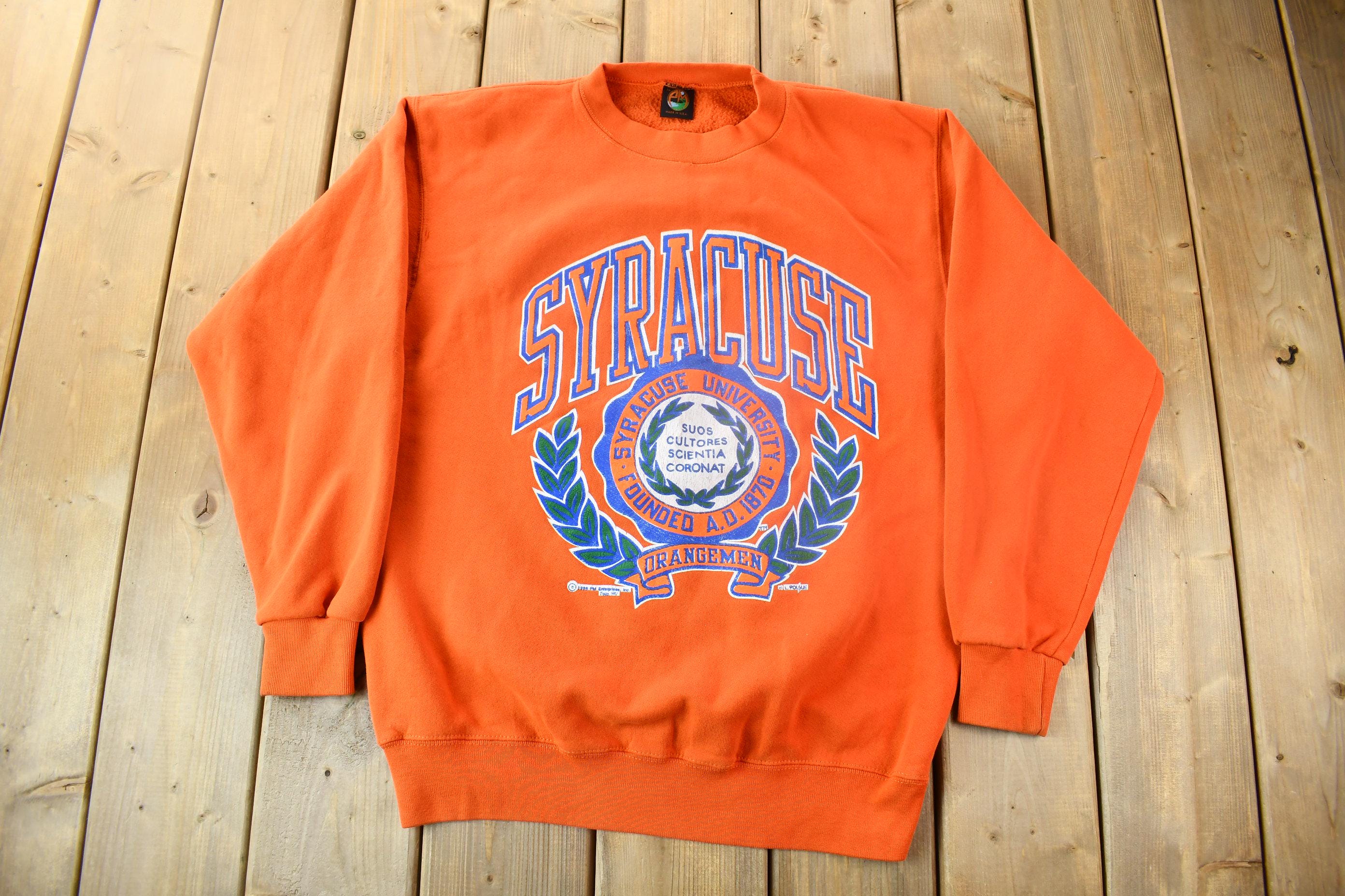 Vintage 1990s Syracuse University Collegiate Crewneck