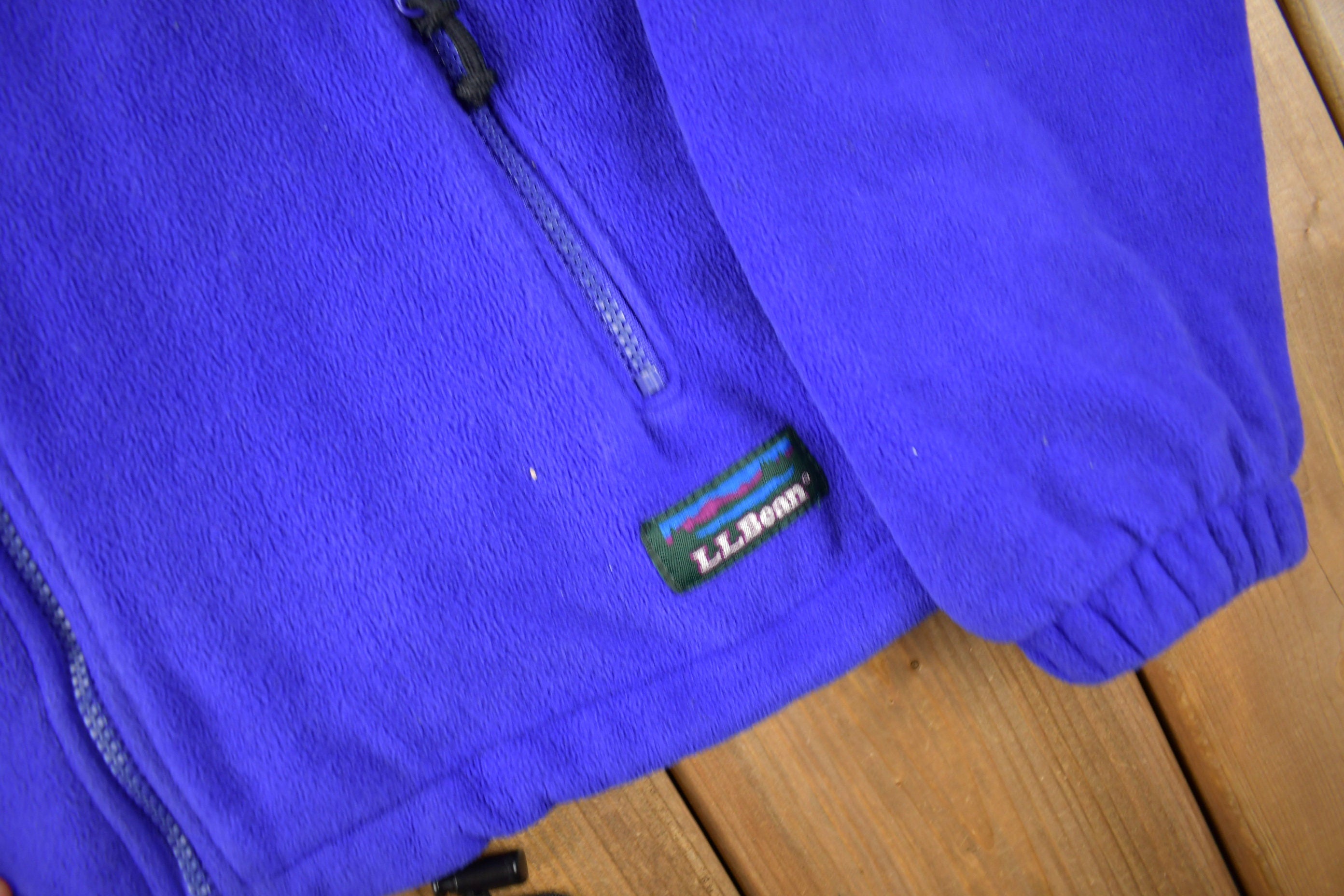 Vintage 1990s LL Bean Polar Tec Fleece Sweater