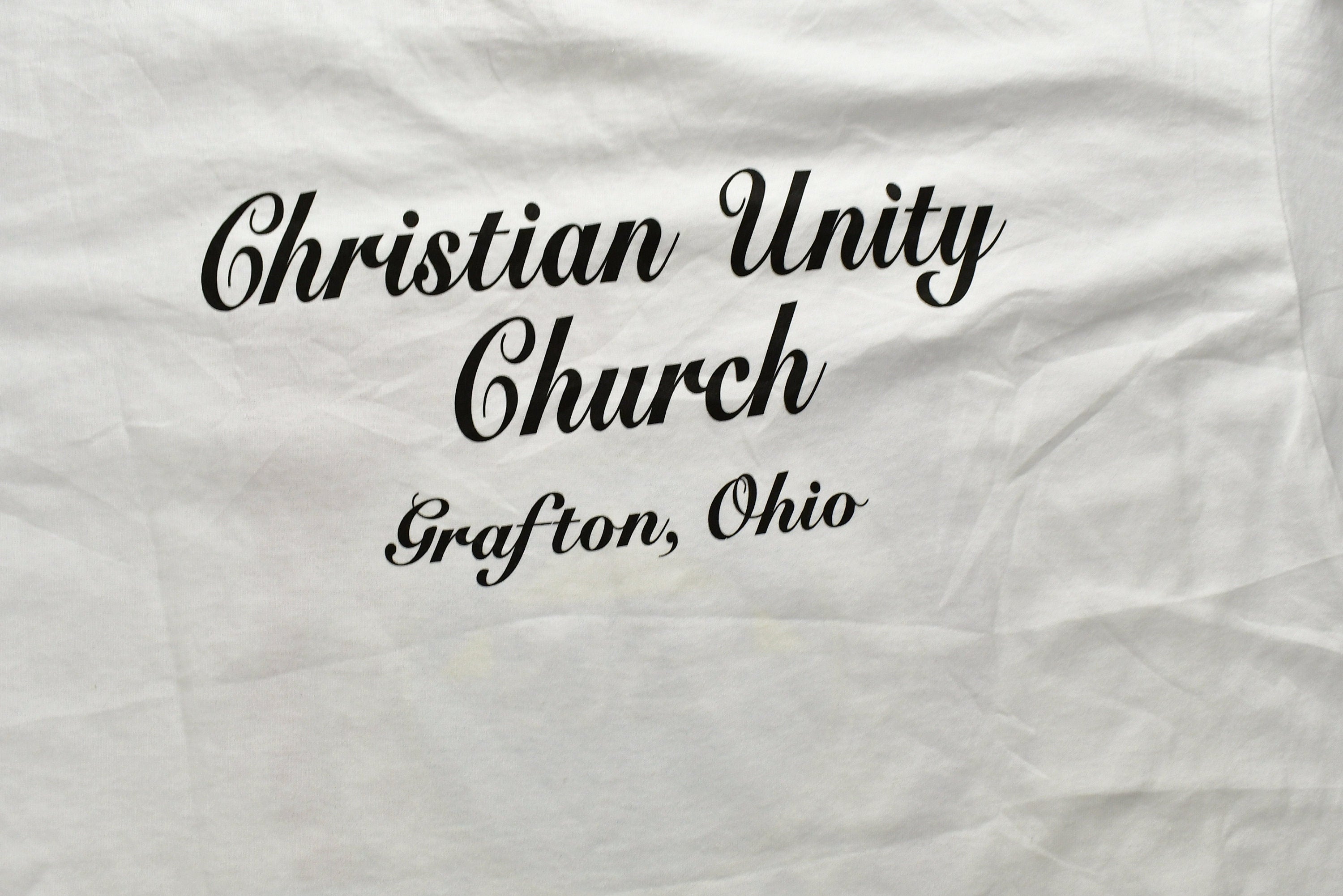 Vintage 1999 Christian Unity Church Ohio Graphic T Shirt
