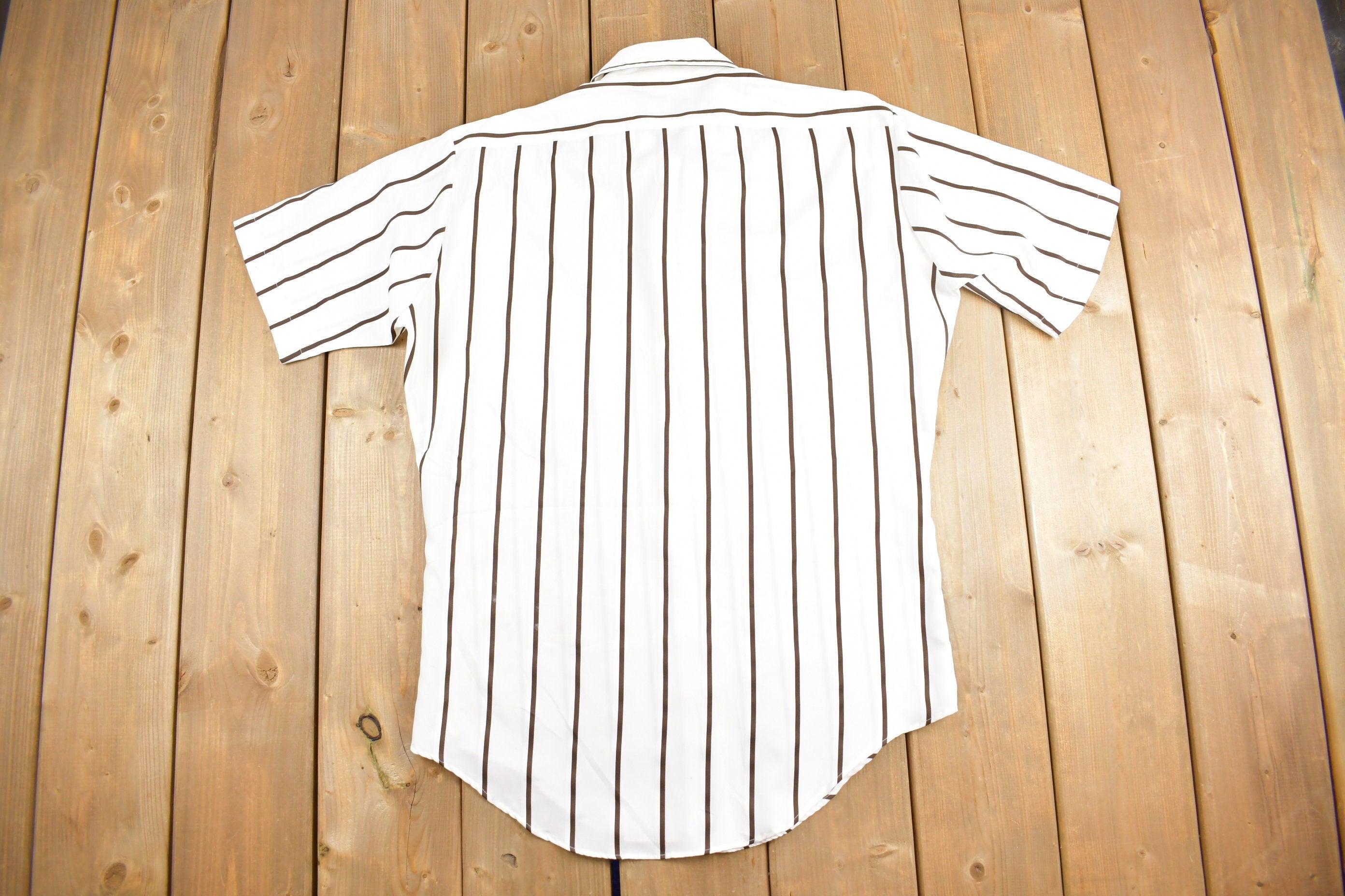 Vintage 1970s Golden Arrow Short Sleeve Button Up Shirt
