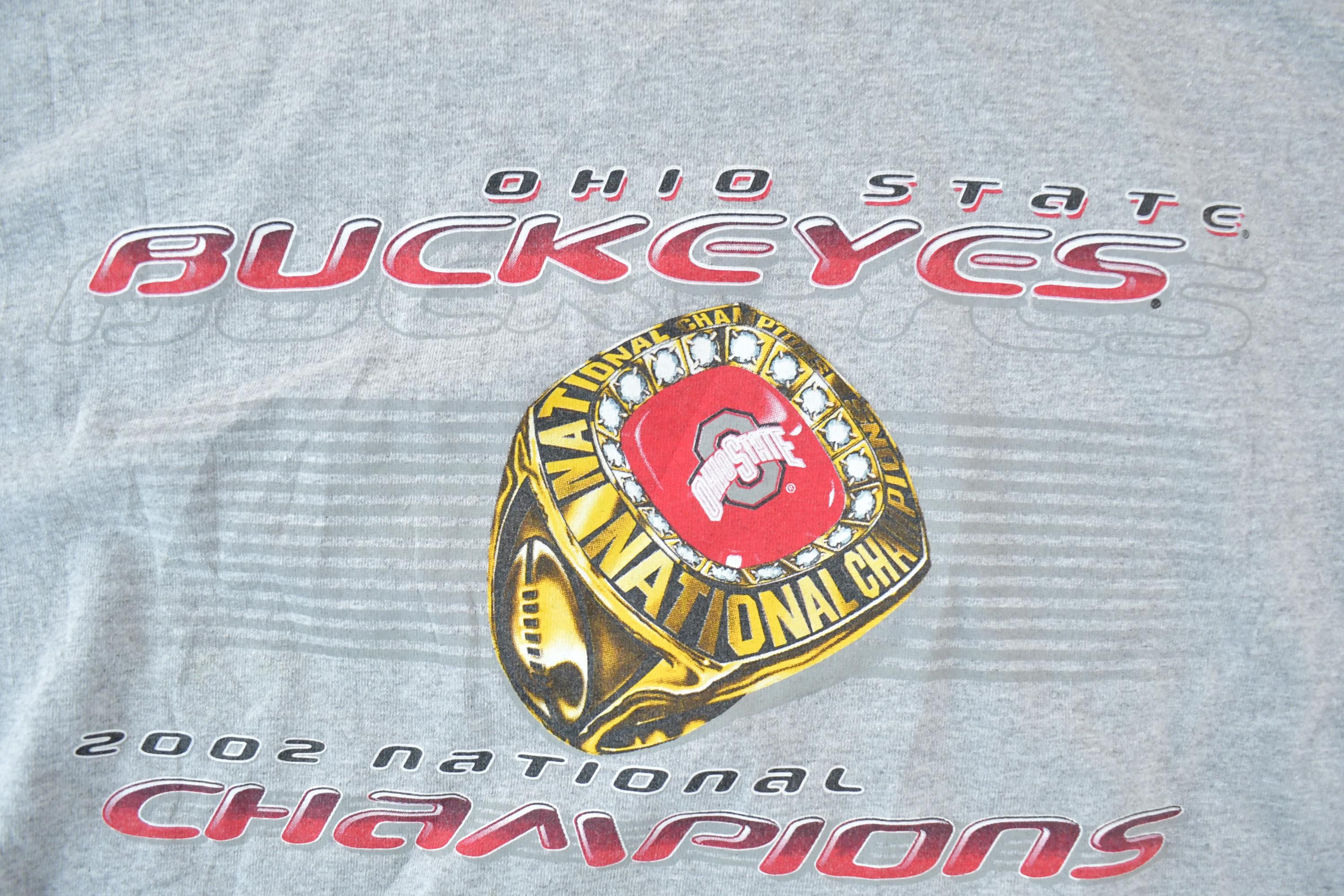 Vintage 2002 Ohio State University Buckeyes Champions Collegiate T-Shirt