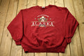Vintage 1990s Alaska The Last Frontier Sweatshirt