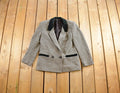 Vintage 1980s Marks & Spencer Women's Houndstooth Blazer /