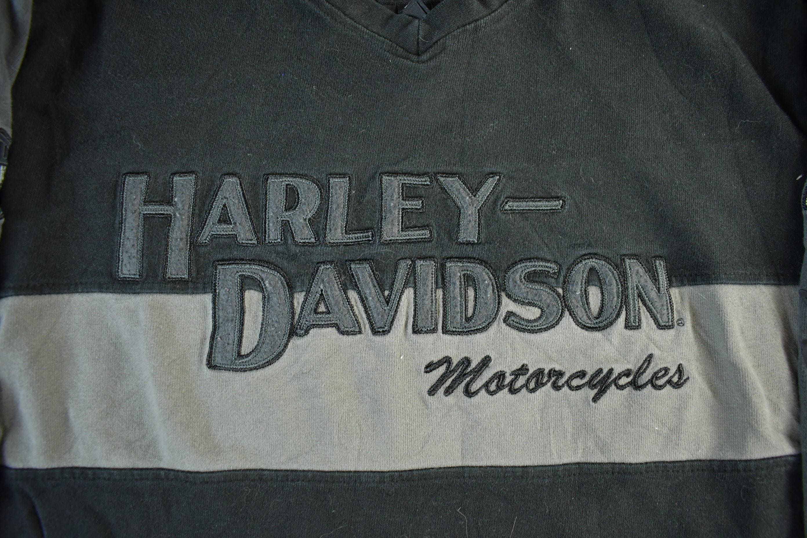 Vintage 2000s Harley Davidson Motorcycles Long Sleeve T-Shirt Men's Large