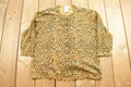 Vintage 1990's White Stag Leopard Button Up Light Jacket