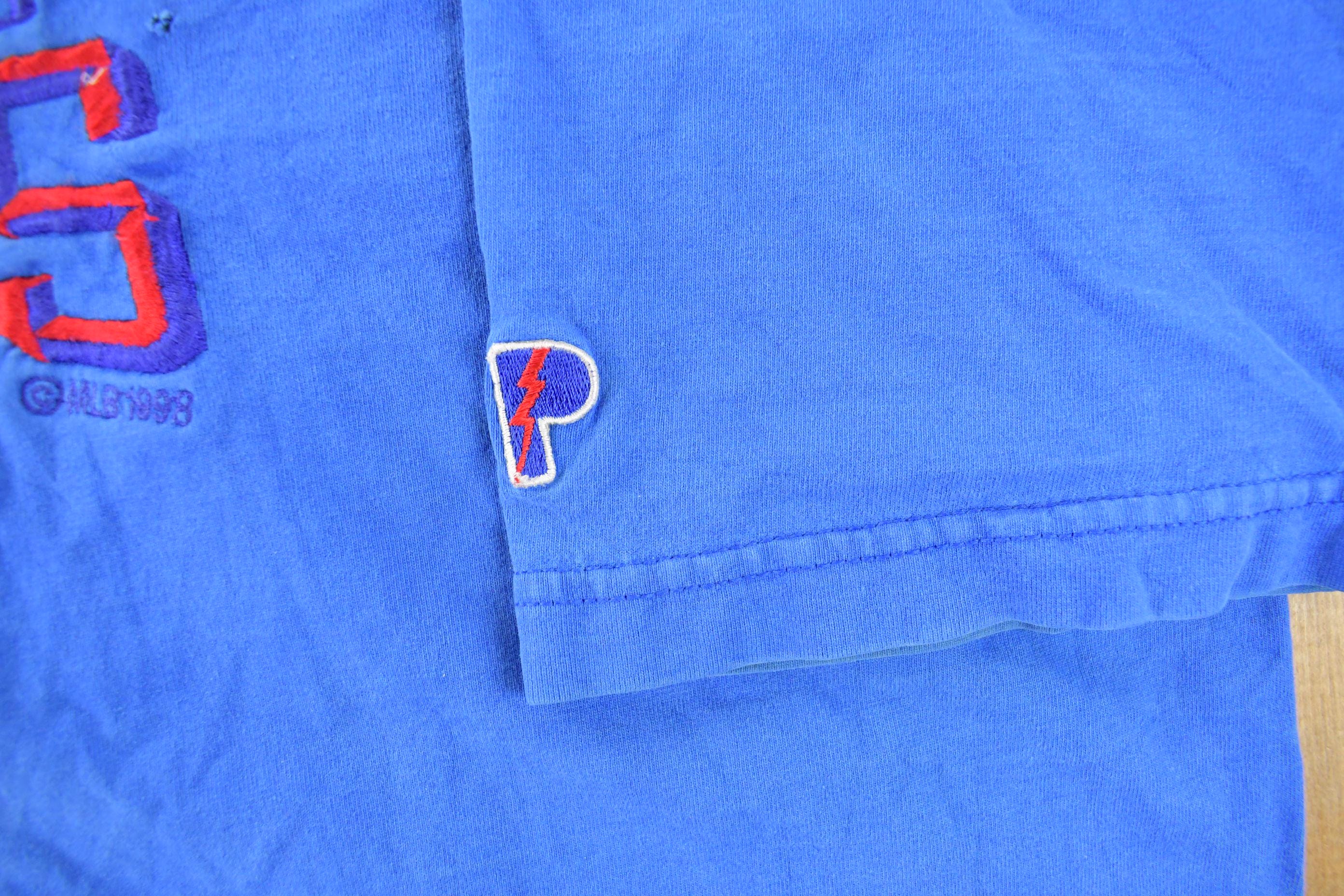 Vintage 1990s Chicago Cubs MLB Embroidered T-Shirt Men's 2XL