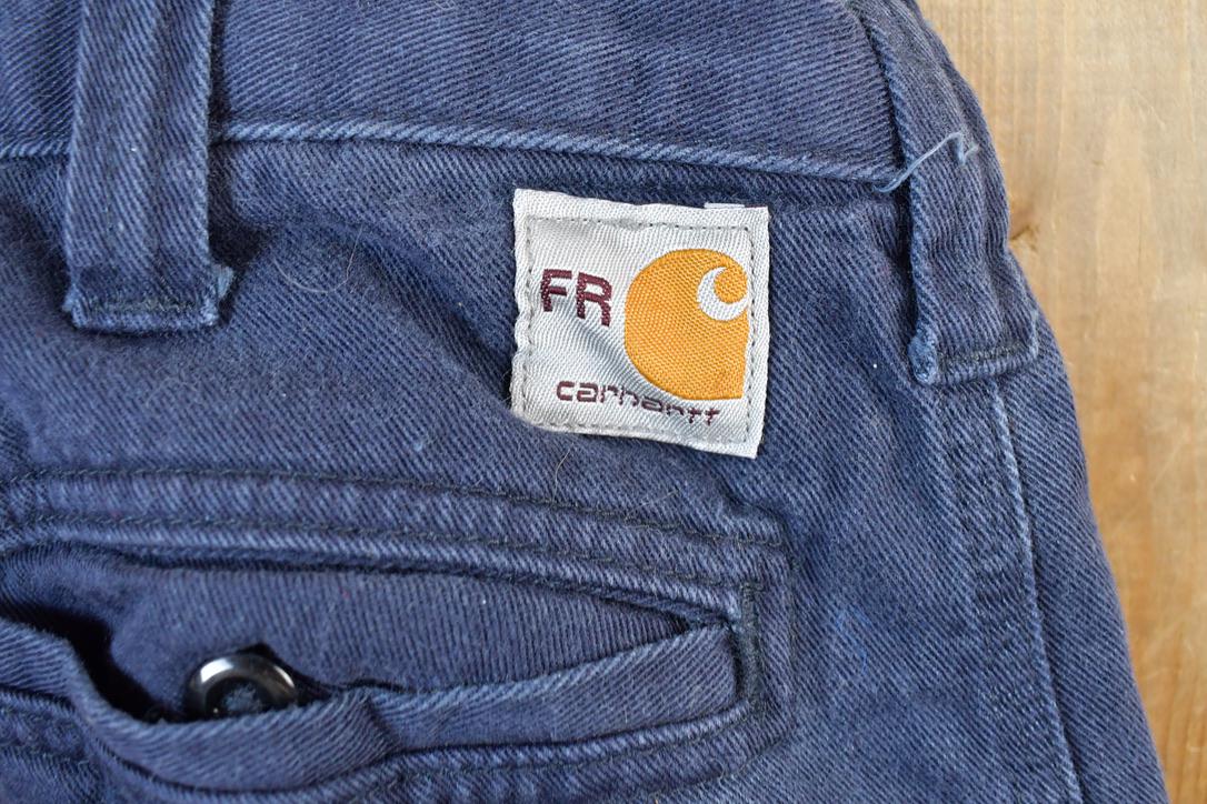 Vintage 1990s Carhartt FR ARC 2 Flame Resistant Work Pants Size 34 x 32