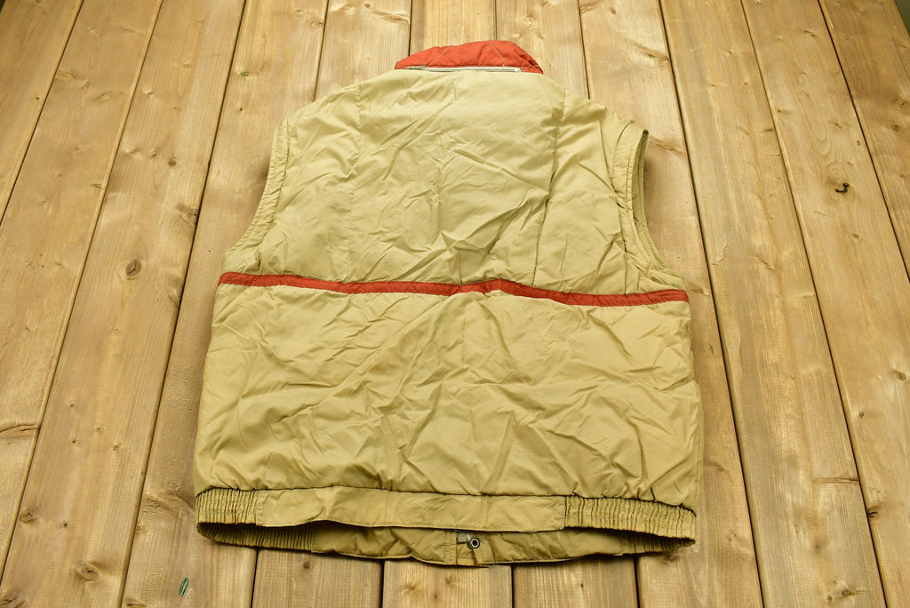 Vintage 1980s Ski Daddle Pack In Puffer Vest