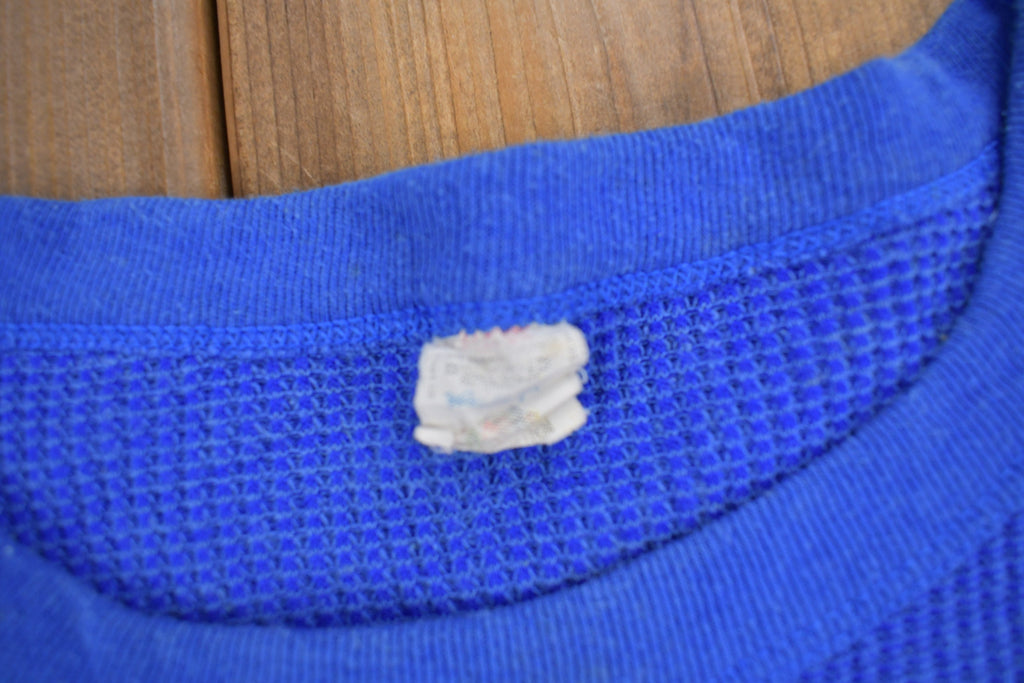 Vintage 1989 Texan Harley Davidson Conroe Texas Long Sleeve Thermal Shirt