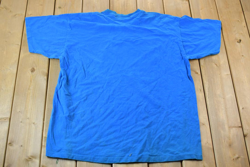 Vintage 1990s United Blues Apparel Single Stitch Graphic T-Shirt