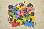 Vintage 1980s Jamaica A Lot of People Friends Souvenir T Shirt