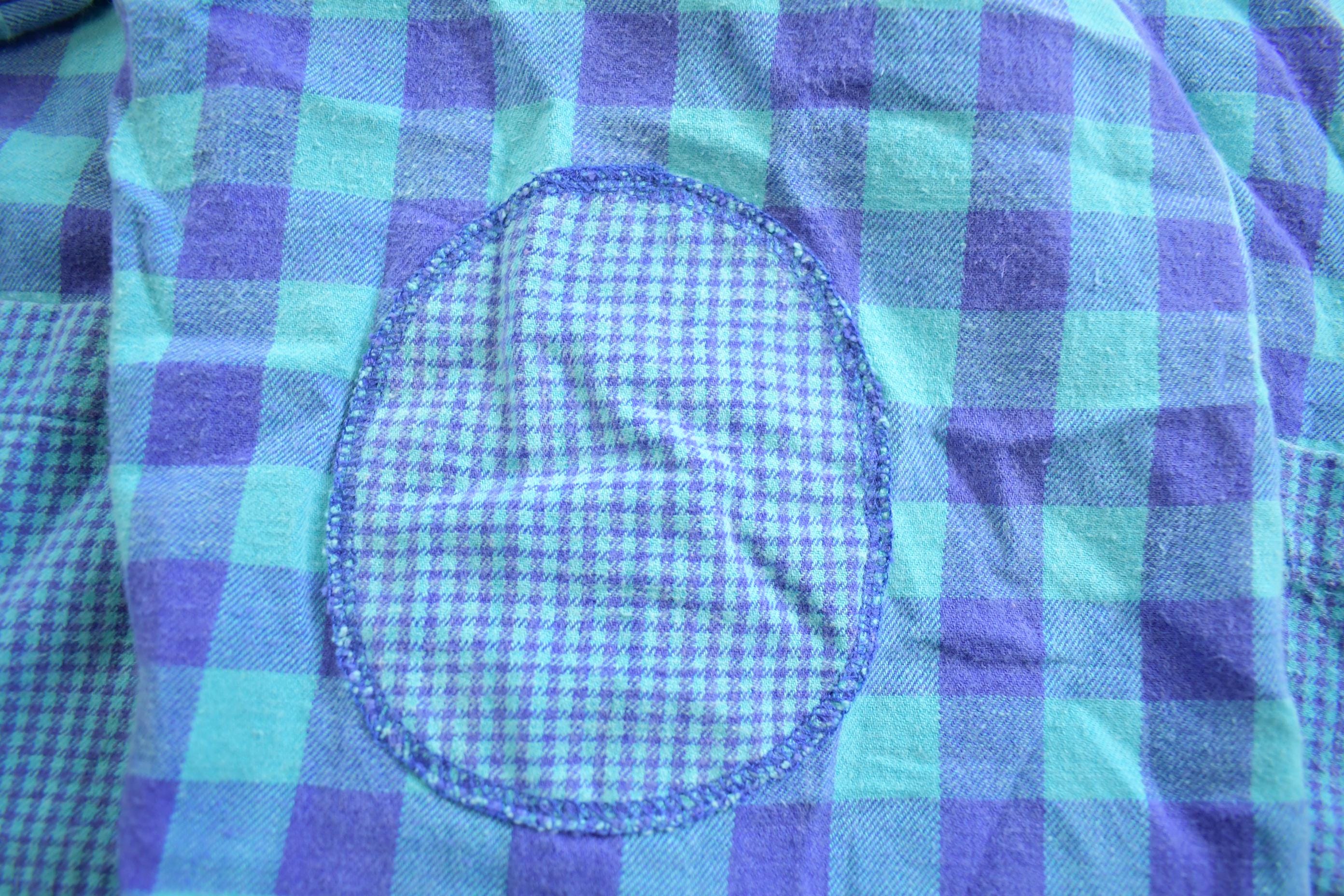 Vintage 1980s Basic Editions BE Blank Button Up Shirt