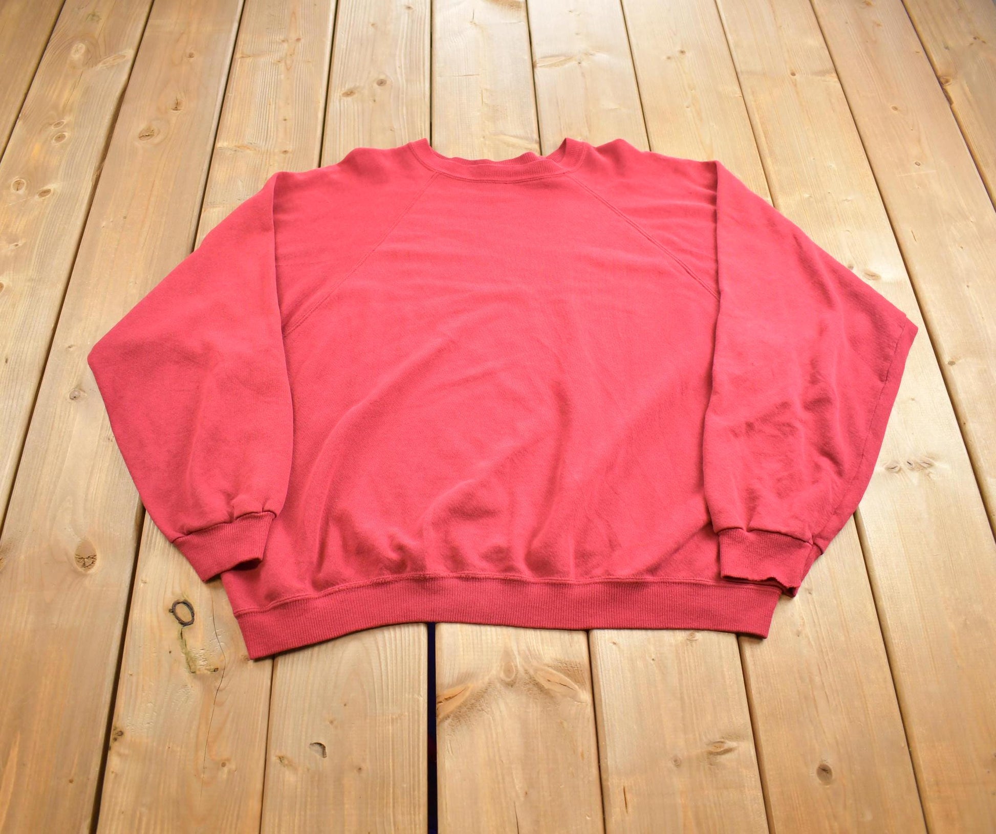 Vintage 1990s Blank Hanes Crewneck Sweatshirt Made In USA