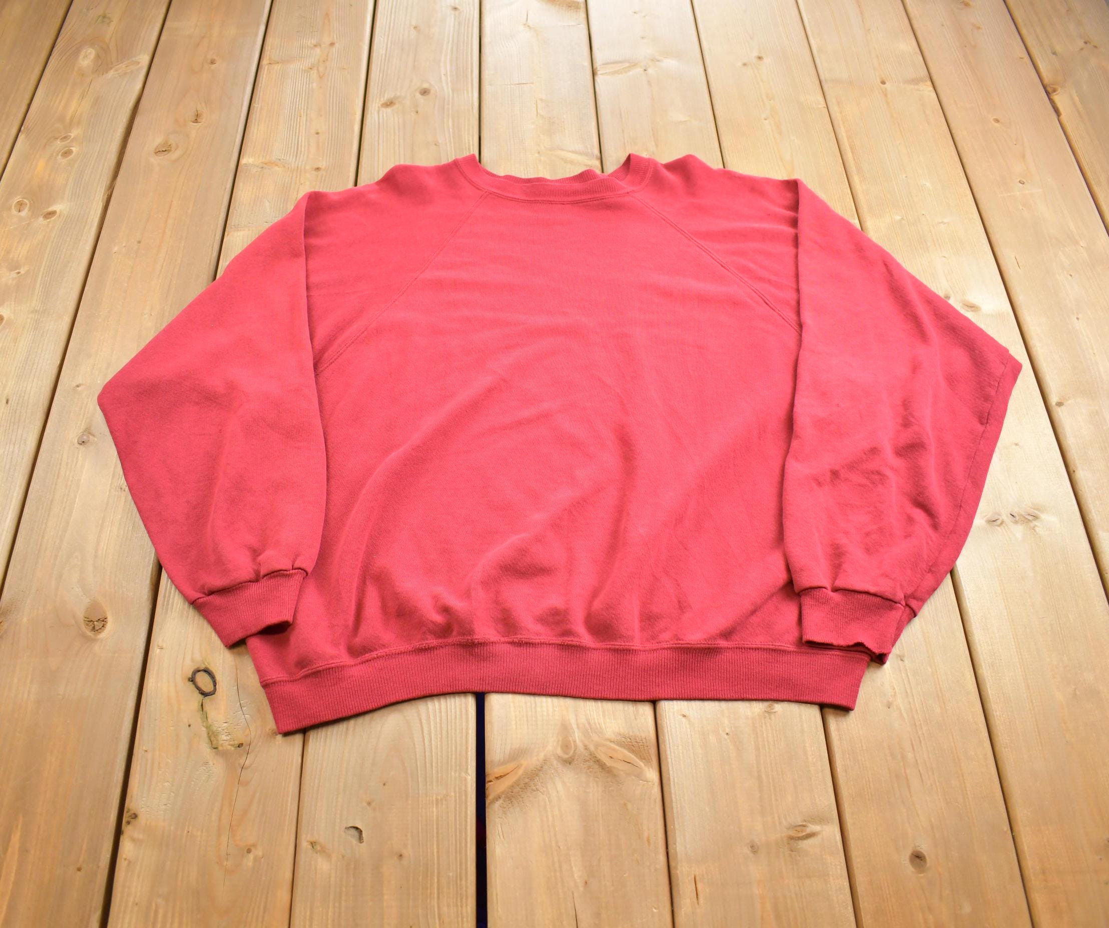 Vintage 1990s Blank Hanes Crewneck Sweatshirt Made In USA