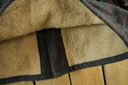 Vintage 1970s Bemidji Woolen Mills Sherpa Lined Wool Jacket Men's XL