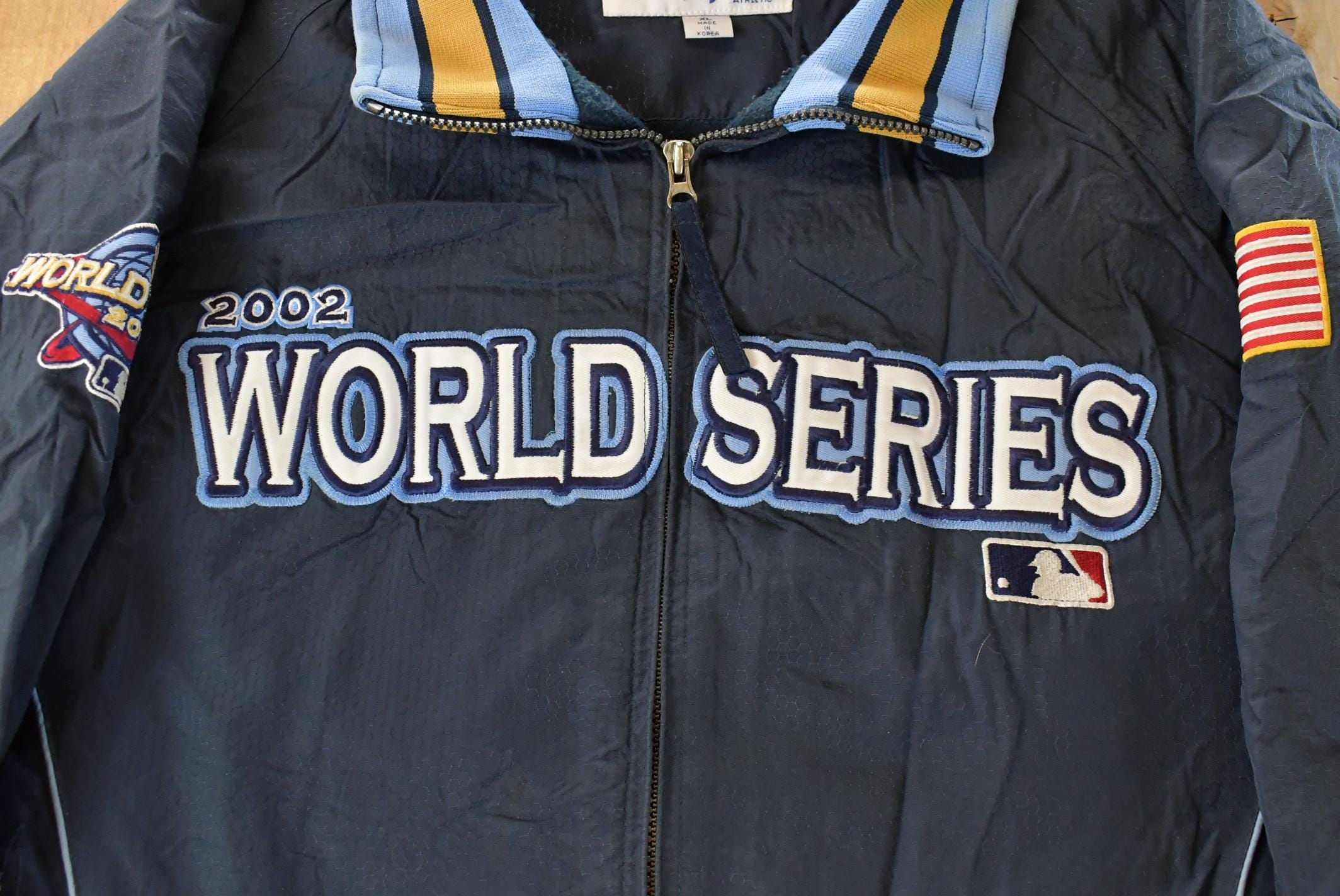 Vintage 2002 MLB World Series Majestic Jacket Men's XL