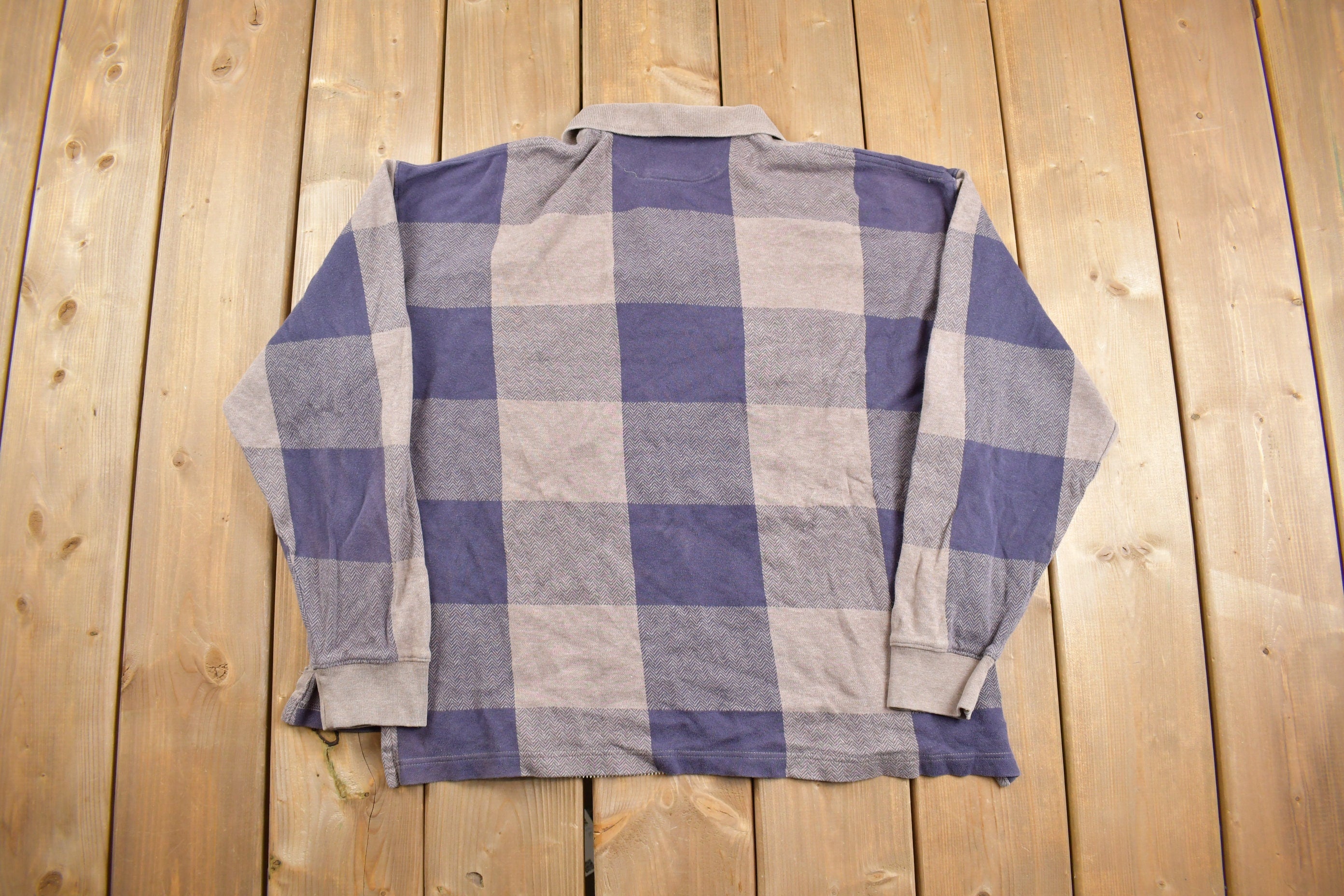 Vintage 1980s Izod Quarter Button Sweater