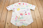 Vintage 1990s Breakfast Foods Button Up T Shirt