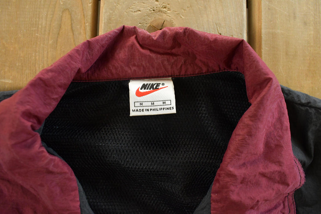Vintage 1990s Nike Mini Swoosh Windbreaker Jacket Men's Medium