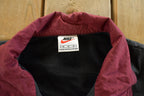 Vintage 1990s Nike Mini Swoosh Windbreaker Jacket Men's Medium