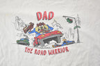 Vintage 1990s Warner Brothers Taz Dad The Road Warrior Graphic T-Shirt