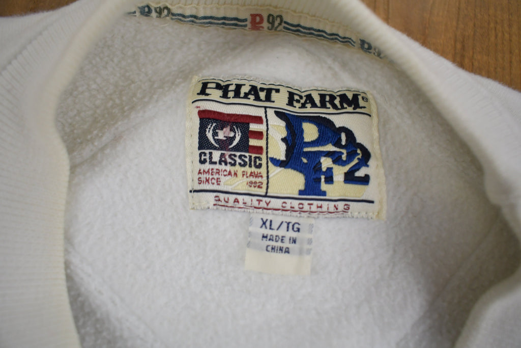 Vintage Y2K Phat Farm Embroidered Crewneck Sweatshirt