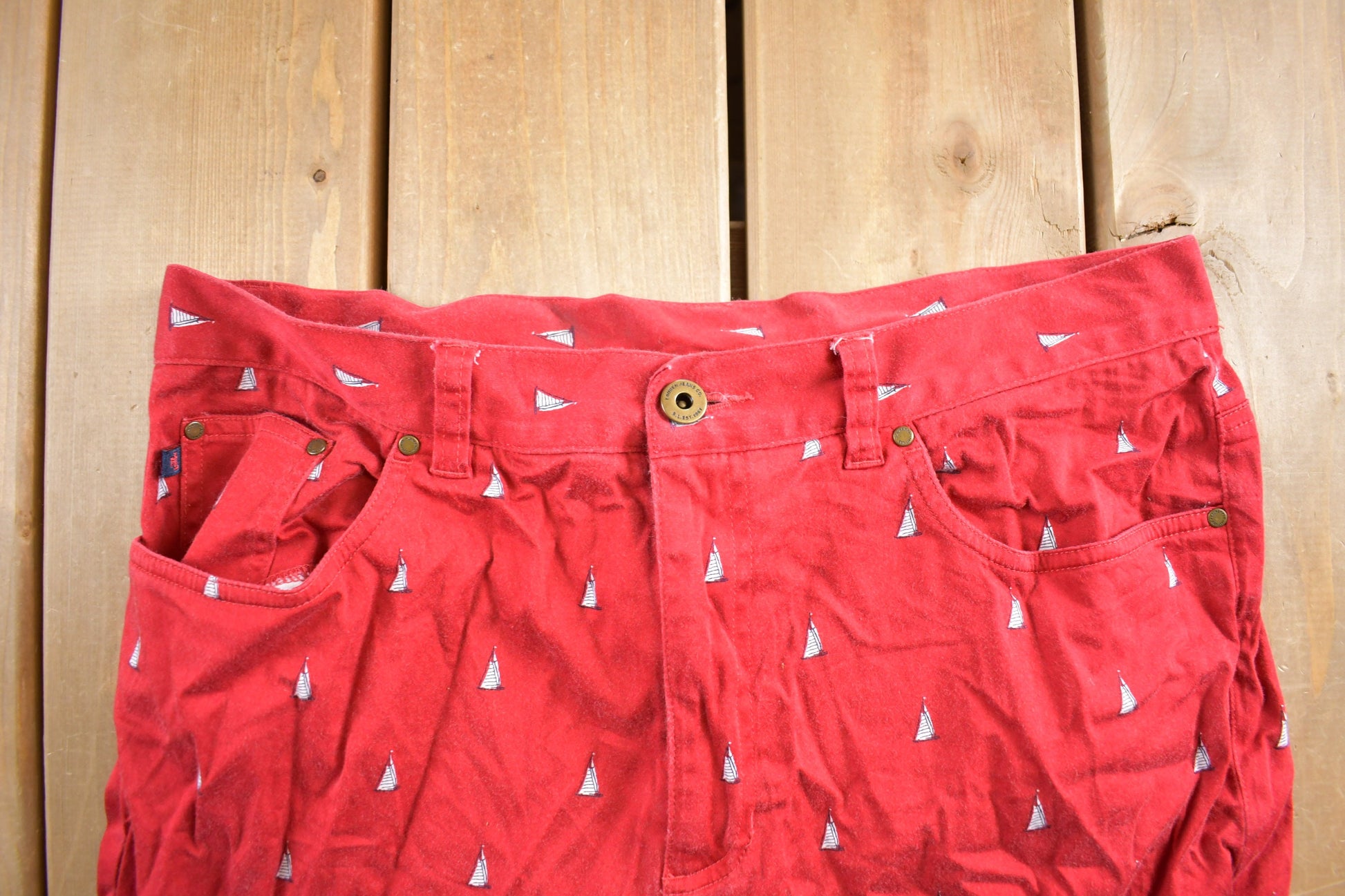 Vintage 2000s Ralph Lauren Sailboat Pants Size 34x26