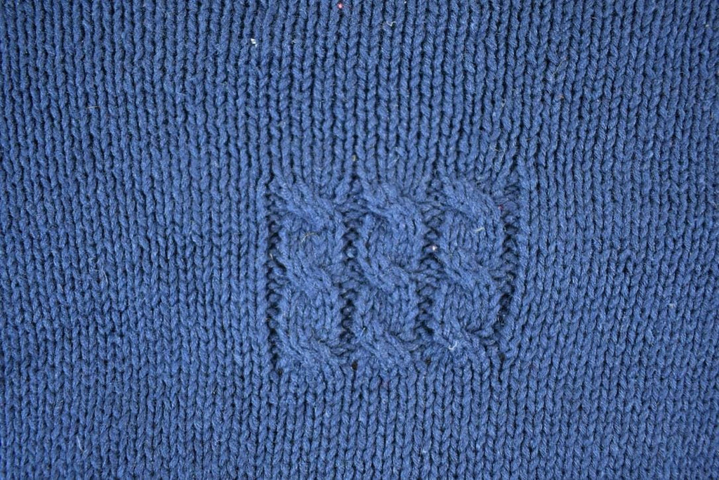 Vintage 1990s Marissa Christina Hand Knit Horse Racing Crewneck Sweater Mens S