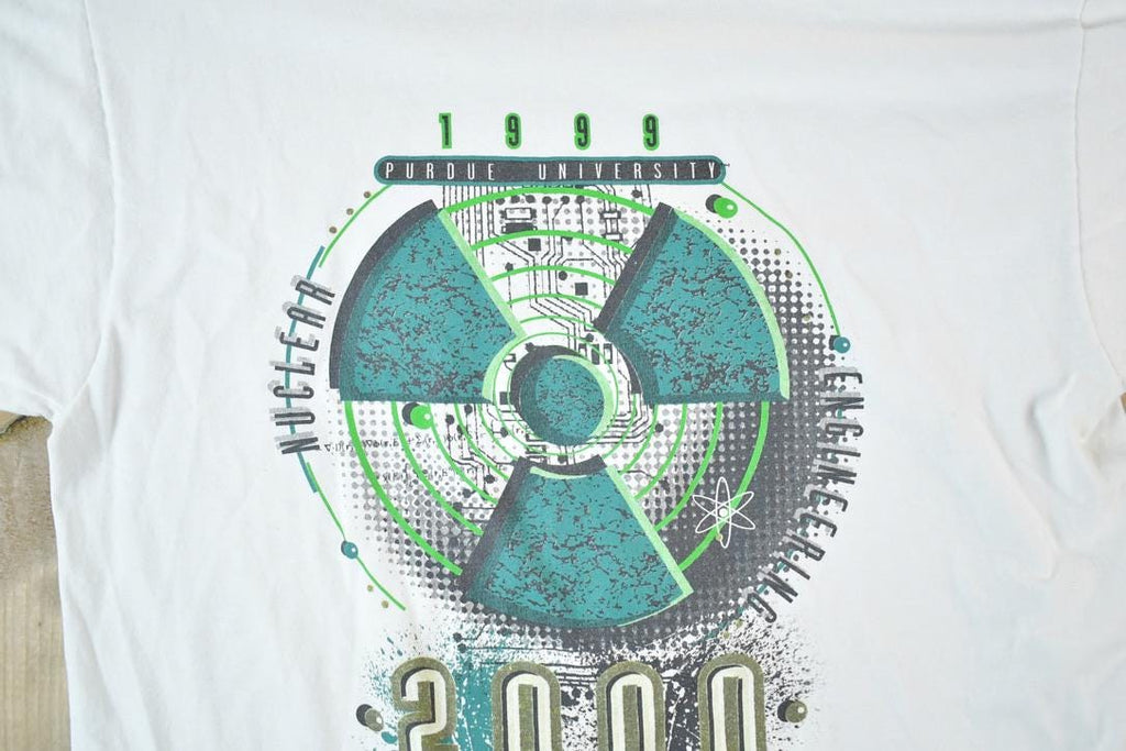 Vintage 2000 Purdue University Nuclear Engineering Souvenir T-Shirt Mens S