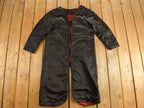 Vintage 1980s Ford Beckman Plaid Trench Coat