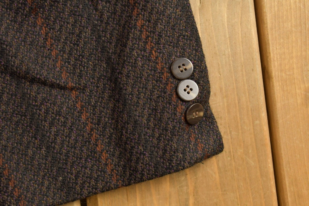 Vintage 1990s Wool Blazer Jacket