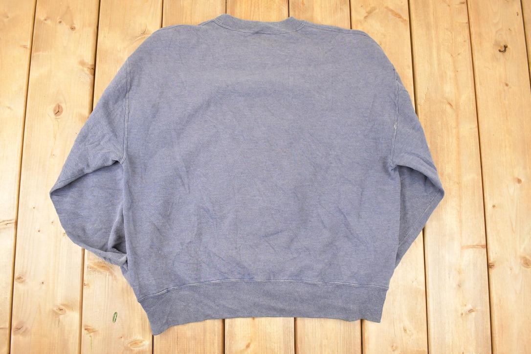 Vintage 1990s Russell Athletics Blank Crewneck Sweatshirt Mens L