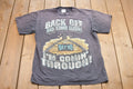 Vintage 1990s Big Bad Is Coming Through Graphic T-Shirt