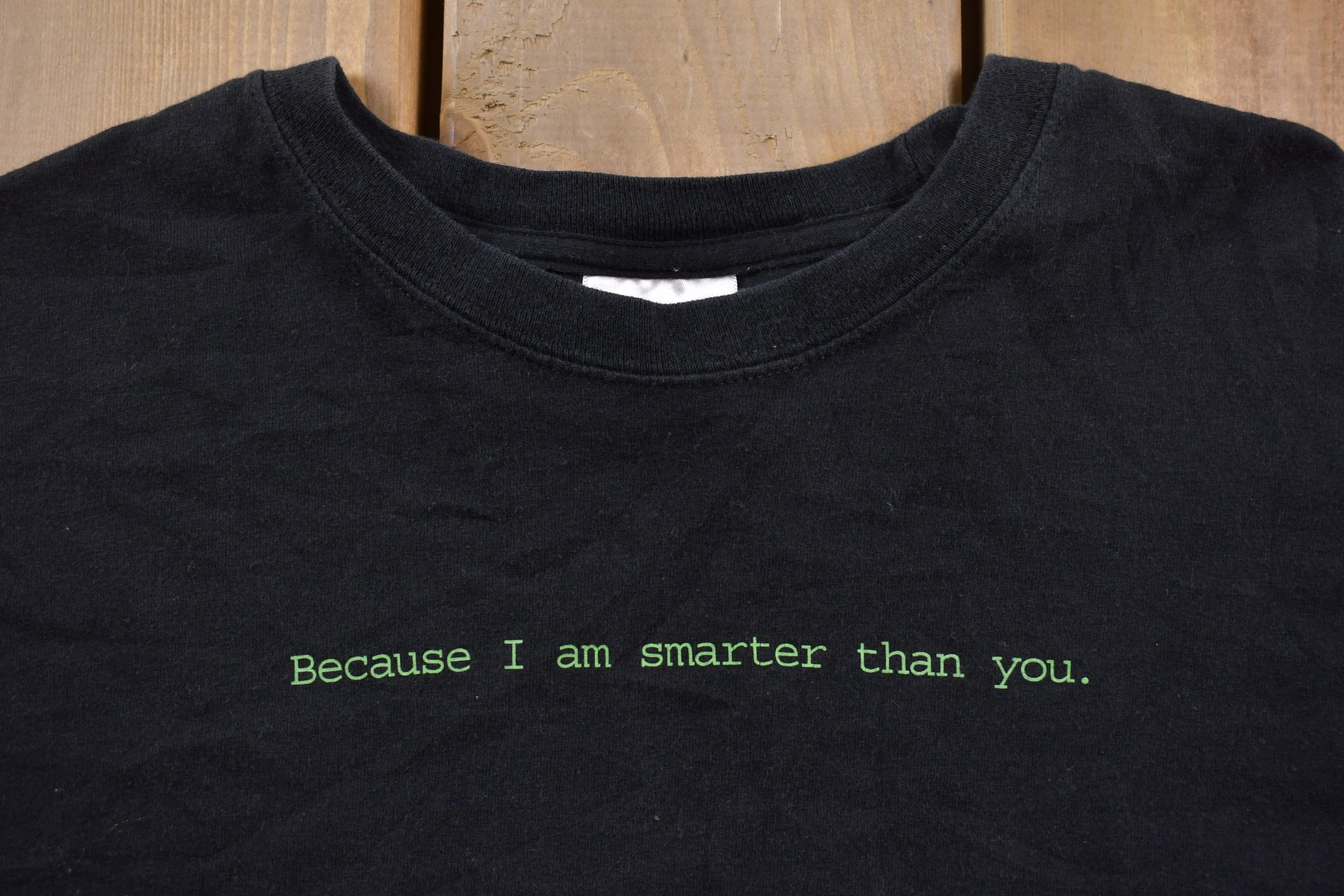 Vintage 1990s Hanes Smarter Than You Graphic T-Shirt