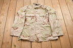 Vintage Military Button Up Shirt