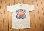 Vintage 1990s Michigan State Football Playoffs T-Shirt