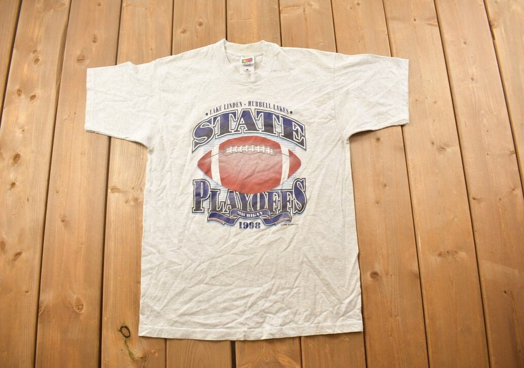 Vintage 1990s Michigan State Football Playoffs T-Shirt