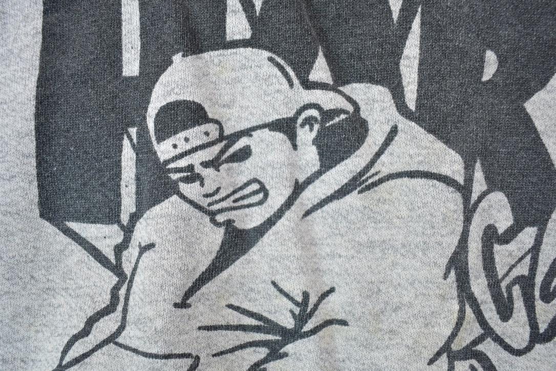 Vintage 1990s Hard Core Graphic Print Crewneck Sweatshirt