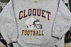 Vintage 1990s Cloquet Football Graphic Crewneck