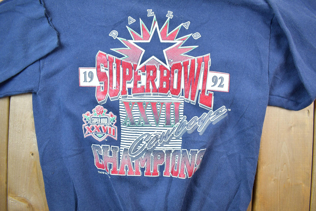 Vintage 1992 Superbowl NFL Crewneck Sweatshirt