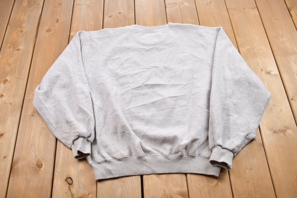 Vintage 1990s Embroidered Champion Sweatshirt  Vintage Champion  Vintage Pullover  Streetwear  Athleisure Sportswear  90s Champion