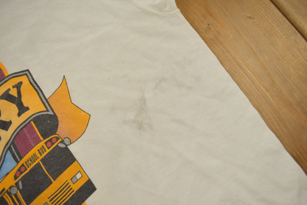 Vintage 1998 Schoolbus Graphic T Shirt