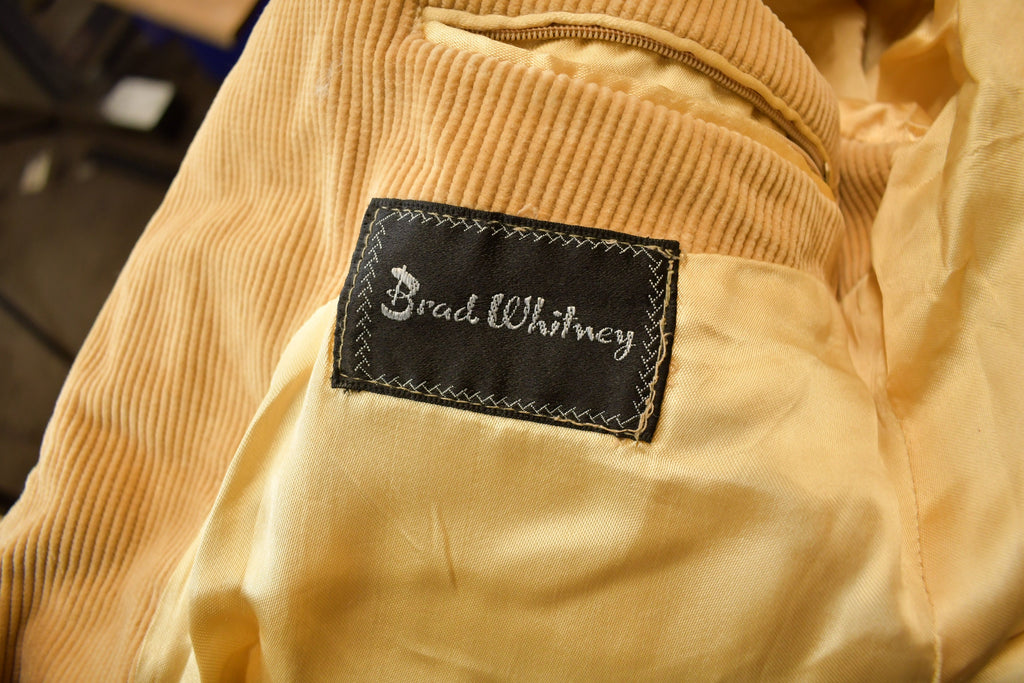 Vintage 1980s Brad Whitney Beige Sportcoat