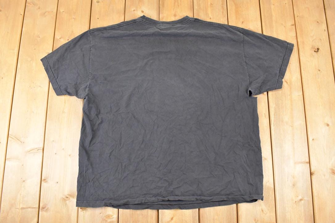 Vintage 1998 Thrashed King Of The Jungle Lion Face Souvenir T-Shirt Men's XXL