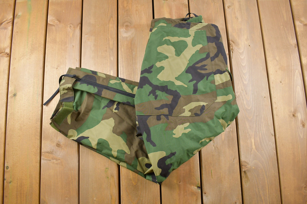 Vintage 2001 Army Military Camouflage Cargo Pants Size 38 x 30